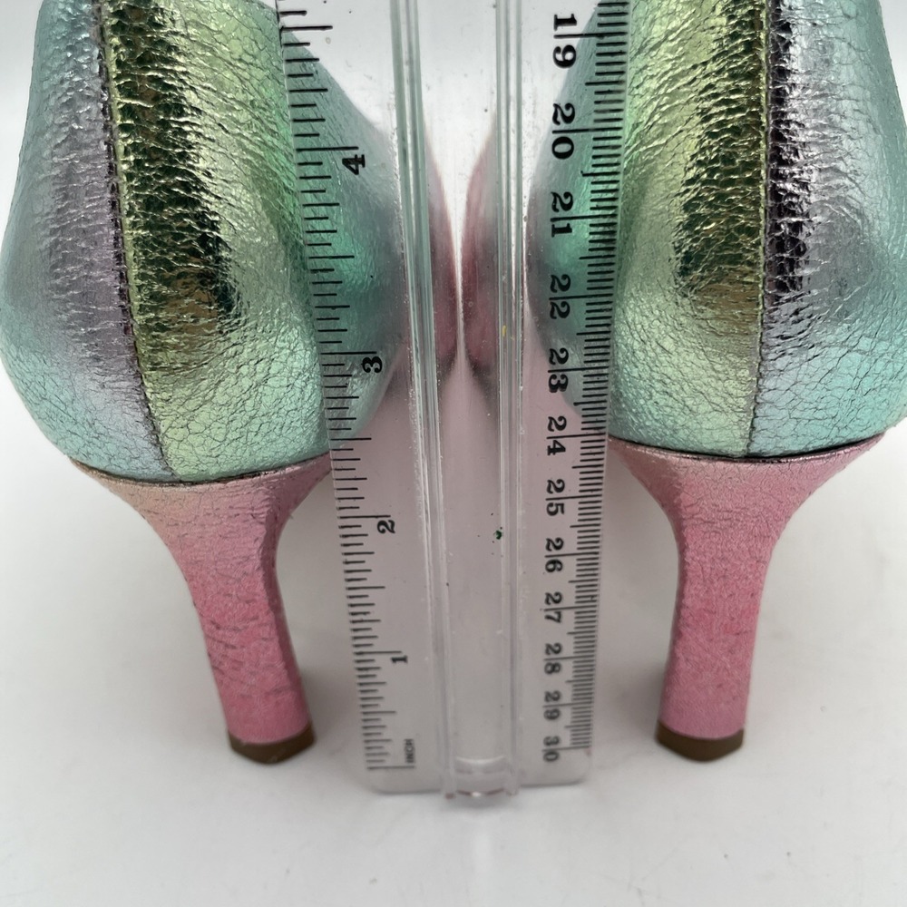 Franco Sarto Womens Toya Rainbow Shine Pump‎ Size 8 - Picture 7 of 9
